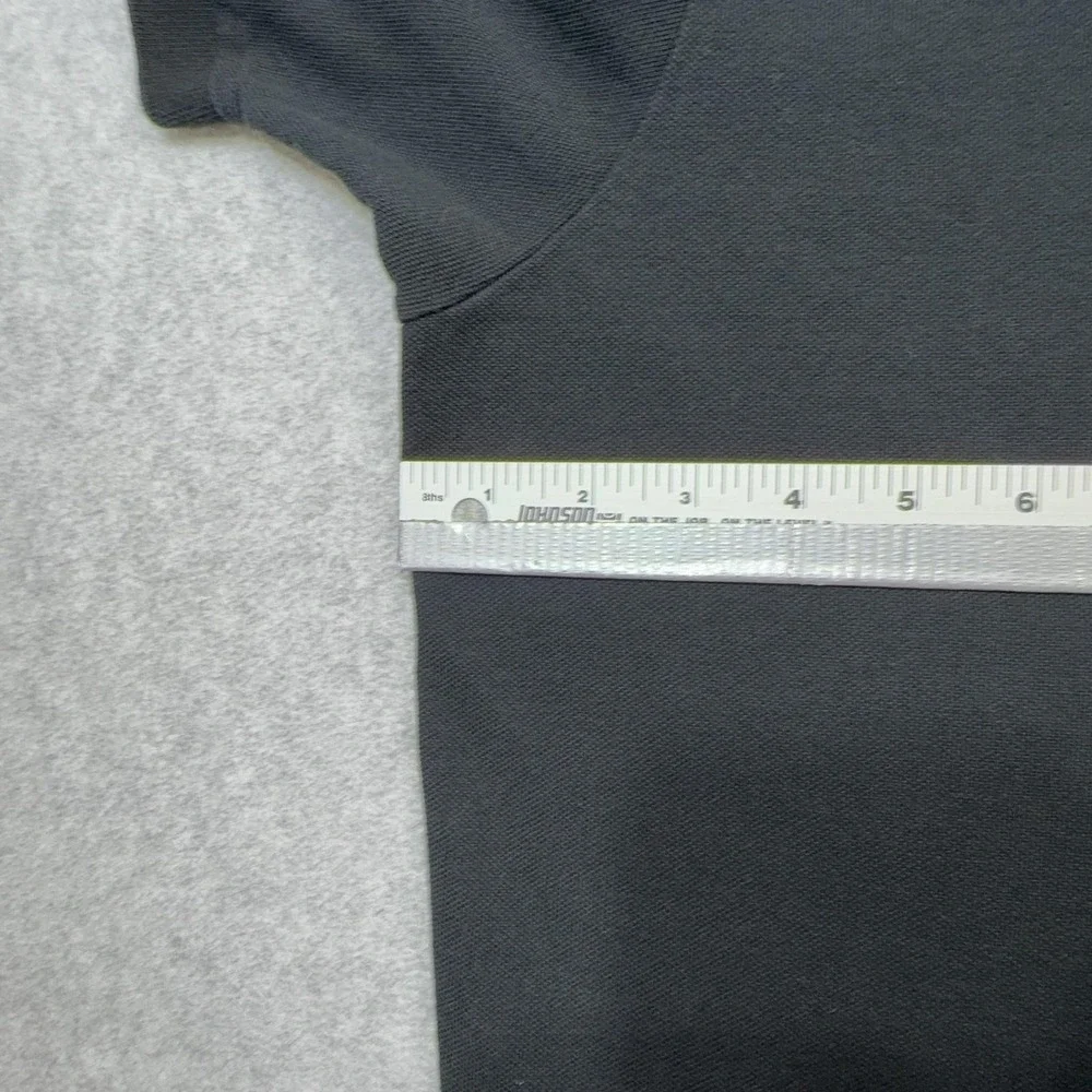 Ralph Lauren Polo Shirt Mens XL Black Crest Pocket Purveyors Fine Winter Apparel